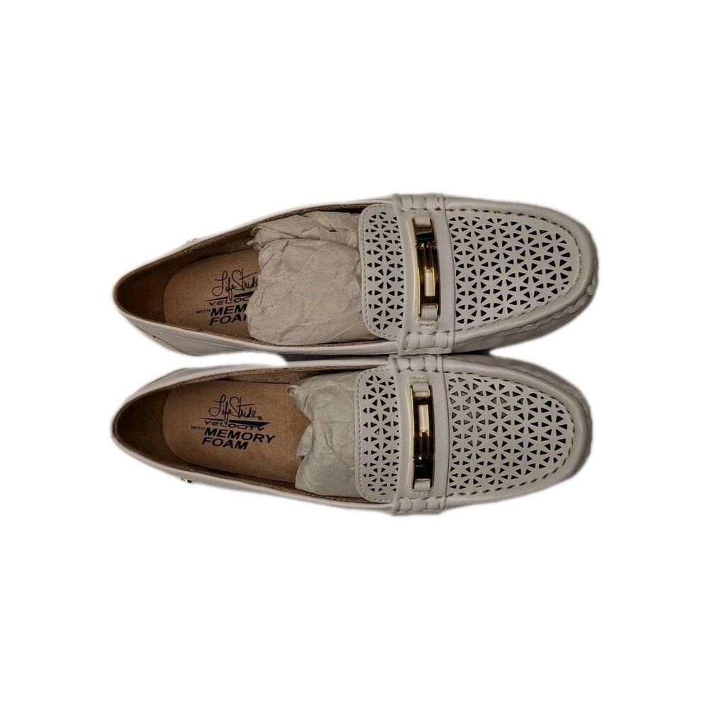 Vivia 2 White CwGrl Lifestride Memory Foam Shoes